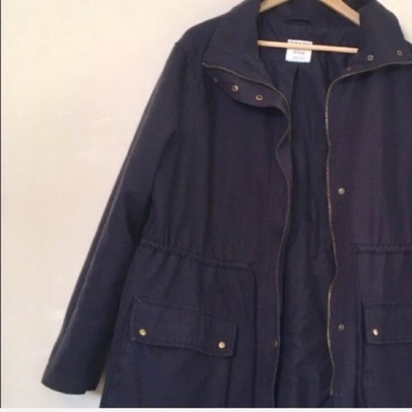 Old Navy Jackets & Blazers - LIKE NEW! Navy Blue Utility Parka Jacket -Old Navy